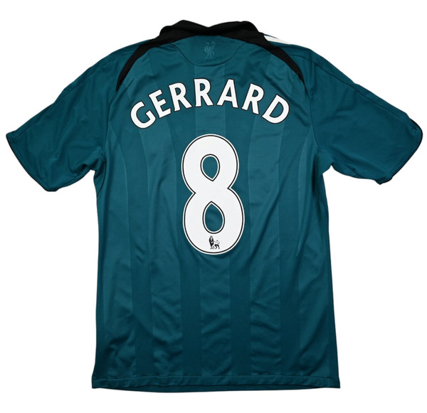 2008-09 LIVERPOOL *GERRARD* SHIRT M