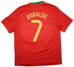  2008-10 PORTUGAL *RONALDO* SHIRT L