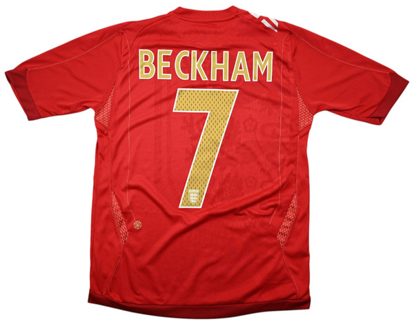 2006-08 ENGLAND *BECKHAM* SHIRT XL. BOYS