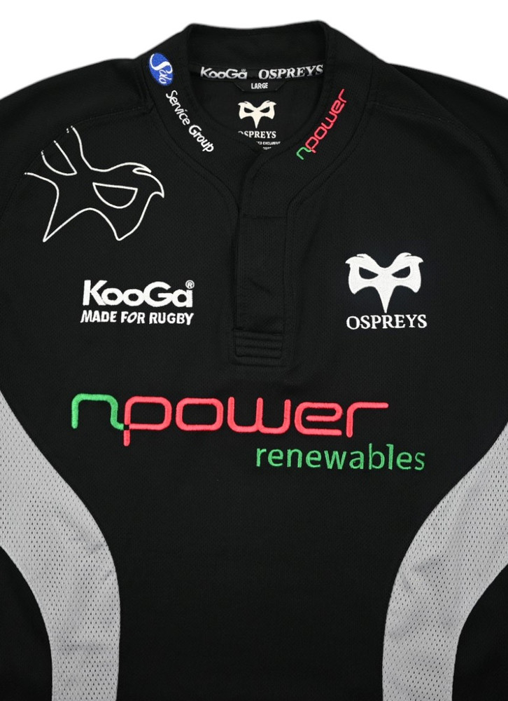 OSPREYS RUGBY SHIRT L
