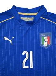 2016-17 ITALY *PIRLO* PLAYER ISSUE SHIRT L