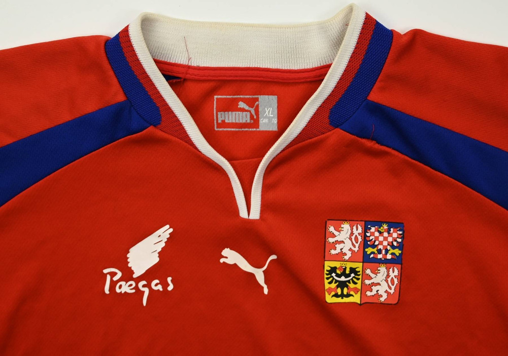 2000-02 CZECH REPUBLIC SHIRT XL