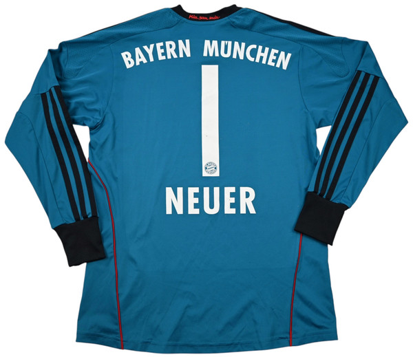 2013-14 BAYERN MUNCHEN *NEUER* LONGSLEEVE SHIRT L. BOYS