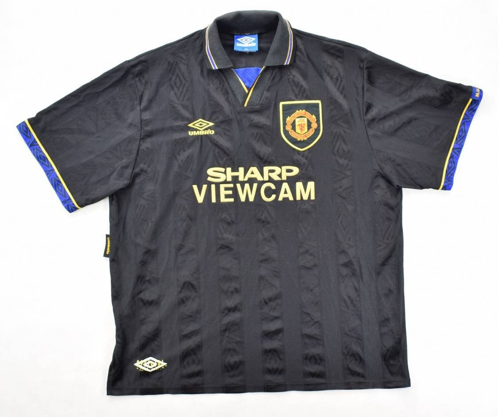 1993-95 MANCHESTER UNITED *SHARPE* SHIRT XXL