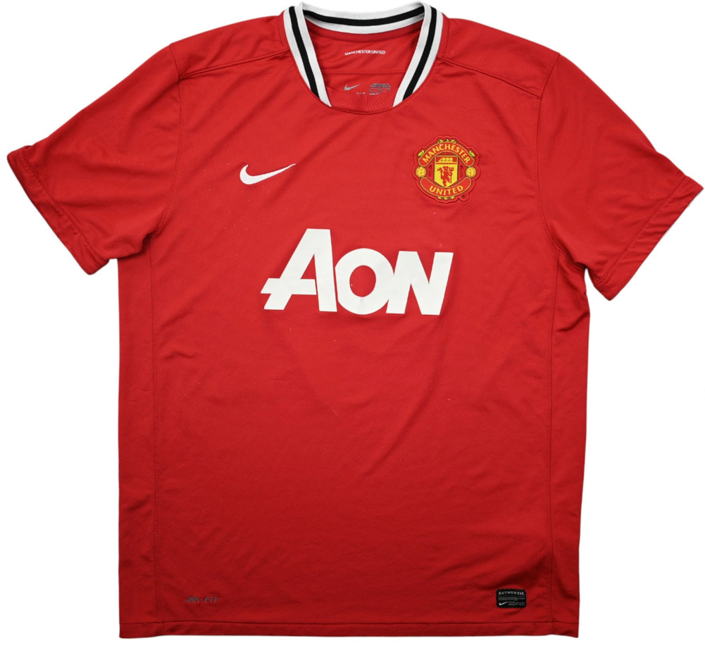2011-12 MANCHESTER UNITED *JONES* KOSZULKA XL