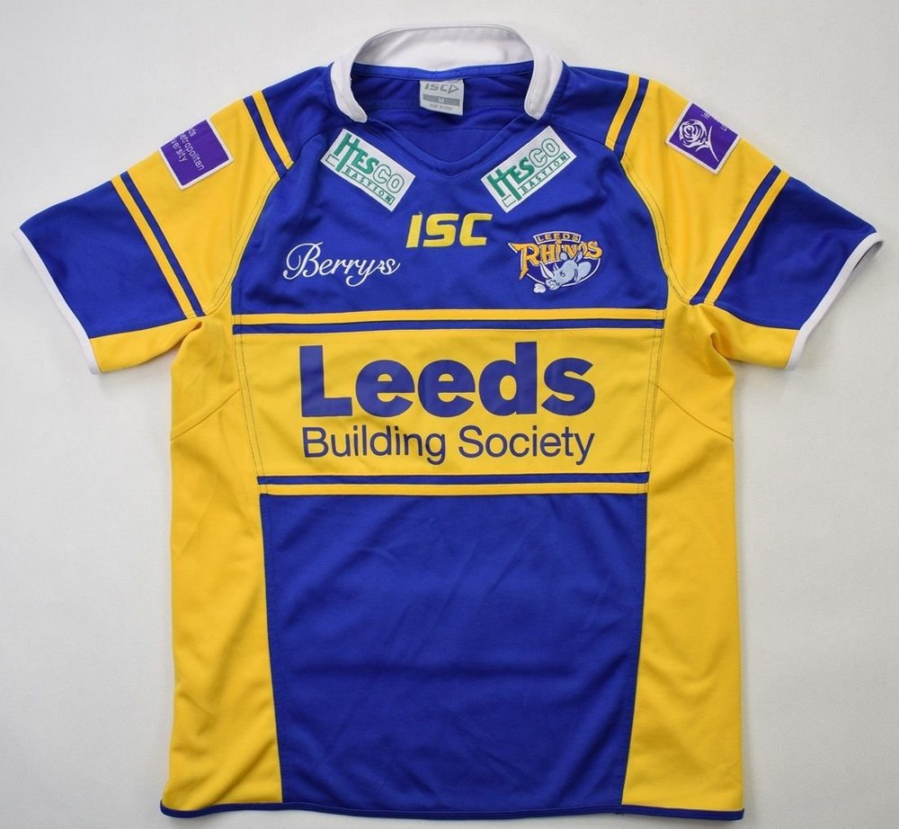 LEEDS RHINOS RUGBY ISC SHIRT M