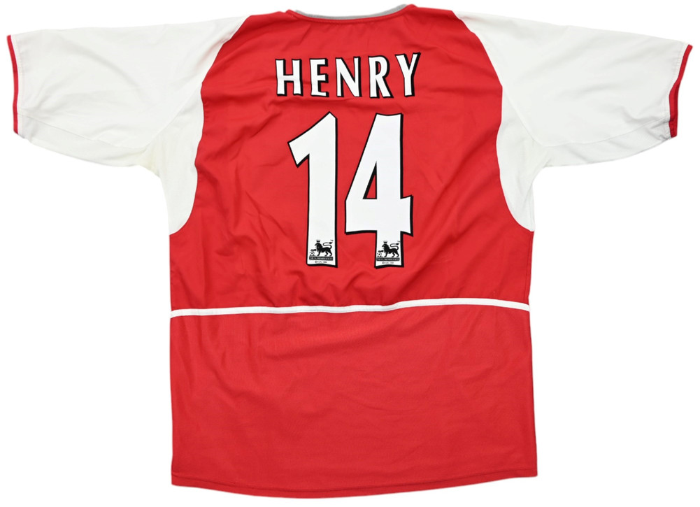 2002-04 ARSENAL *HENRY* SHIRT XL
