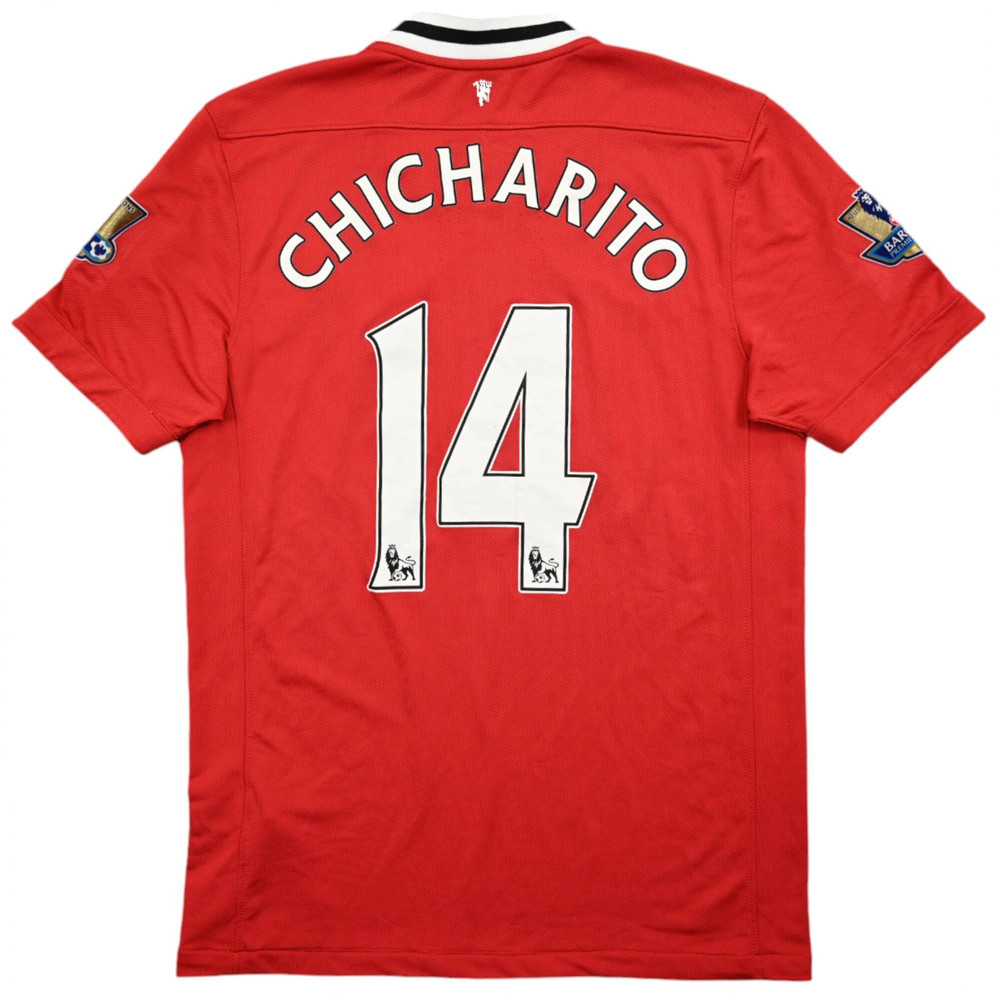 2011-12 MANCHESTER UNITED *CHICHARITO* SHIRT M