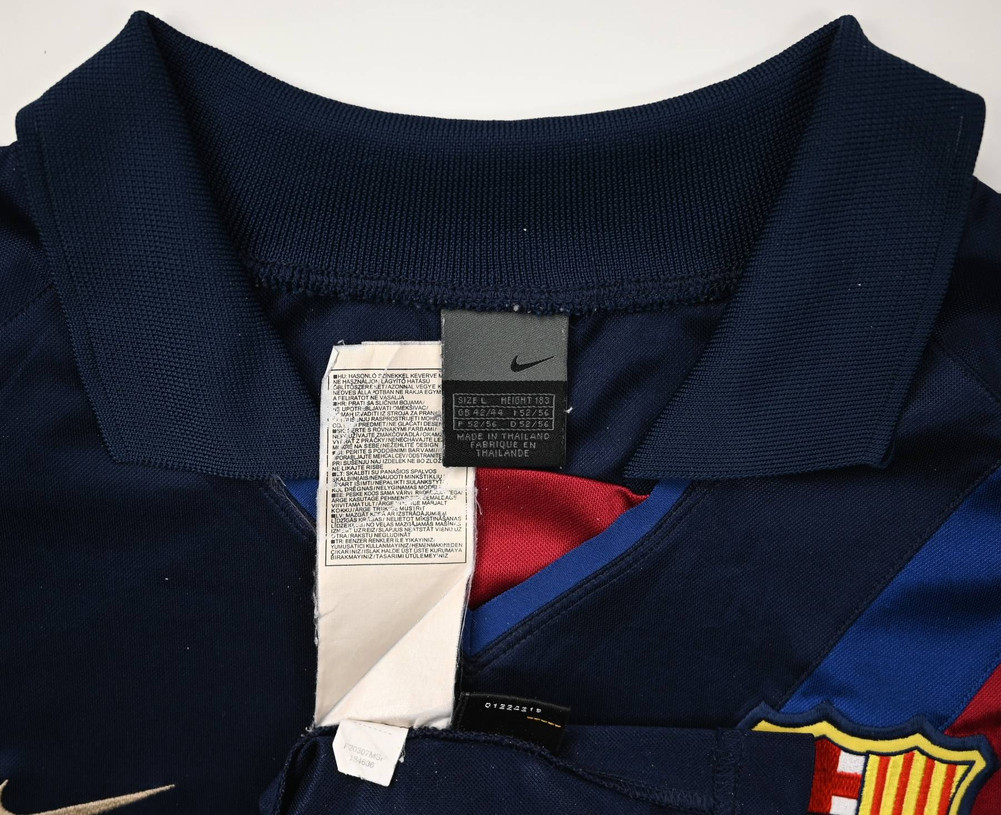 2002-04 FC BARCELONA SHIRT L