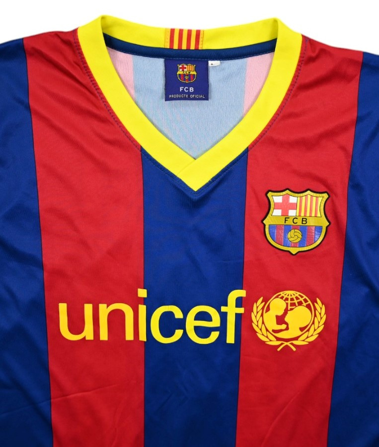 2010-11 FC BARCELONA *MESSI* SHIRT L