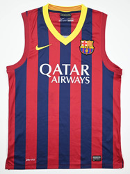2013-14 FC BARCELONA NO-SLEEVE SHIRT M