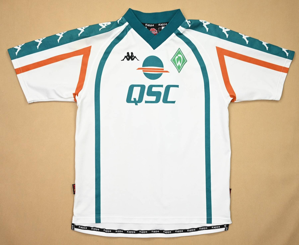 2000-01 WERDER BREMEN *BODE* PLAYER ISSUE SHIRT S