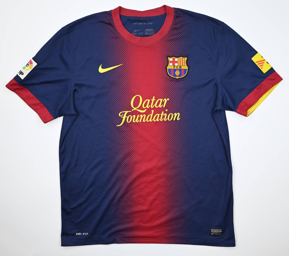 2012-13 FC BARCELONA SHIRT L