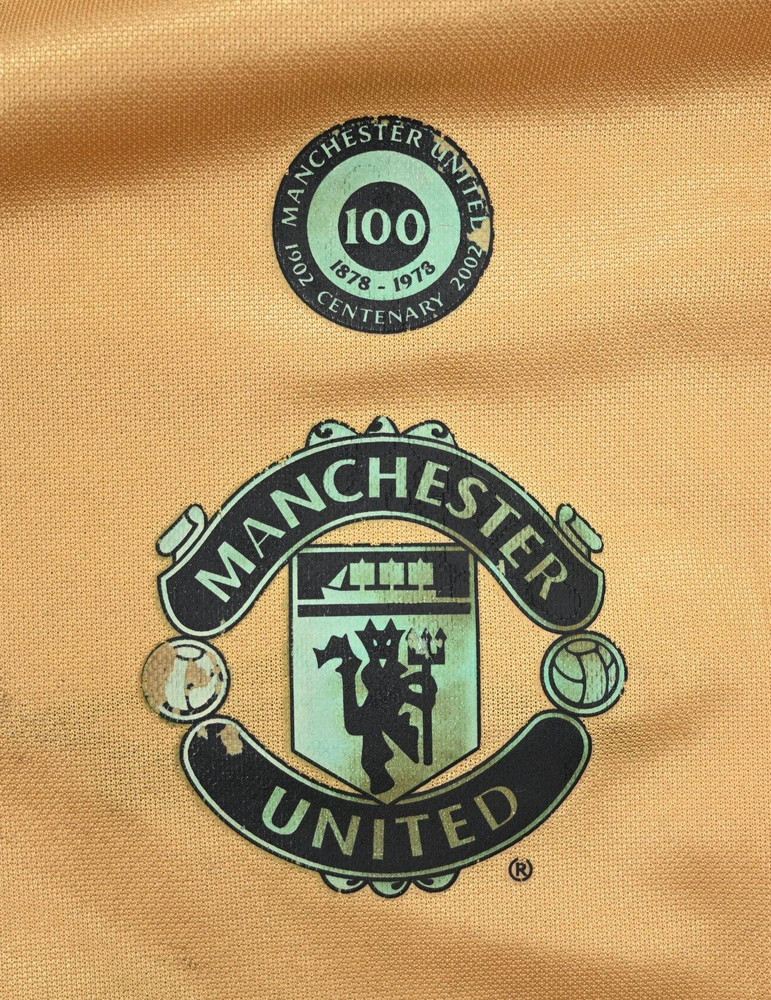 2001-02 MANCHESTER UNITED SHIRT XL