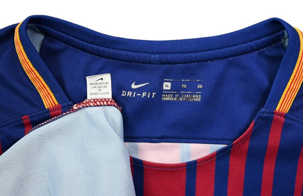 2017-18 FC BARCELONA SHIRT XL