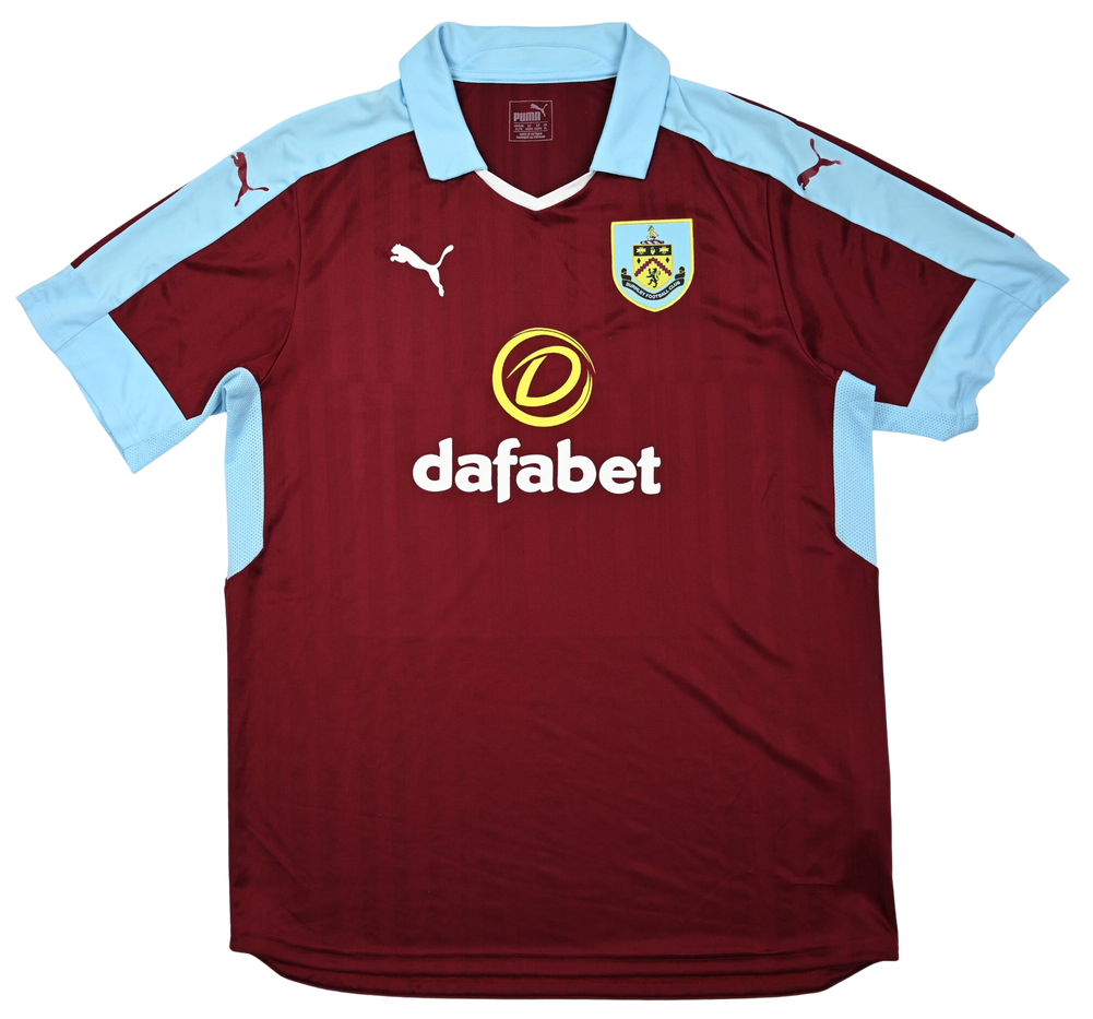 2016-17 BURNLEY FC SHIRT XL