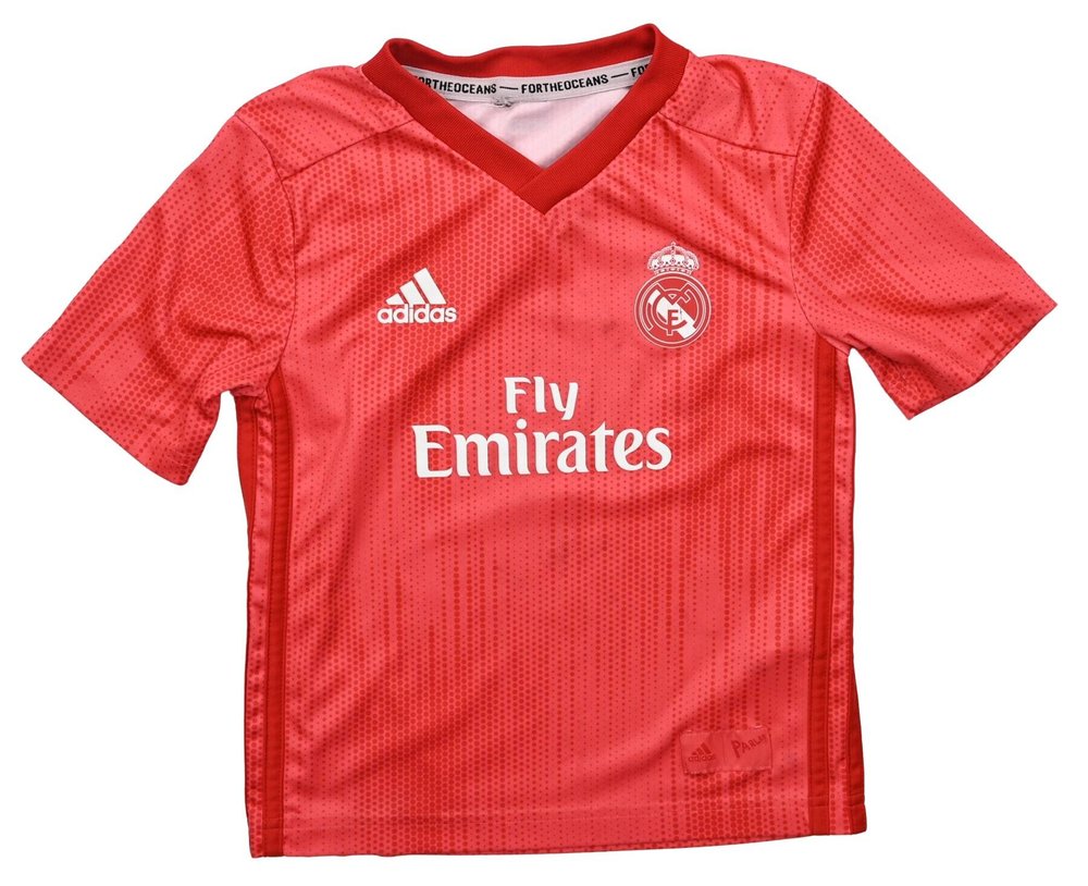 2018-19 REAL MADRID SHIRT XS. BOYS