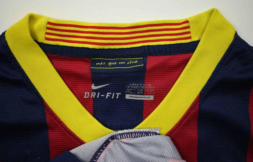 2013-14 FC BARCELONA *MESSI* SHIRT XXL