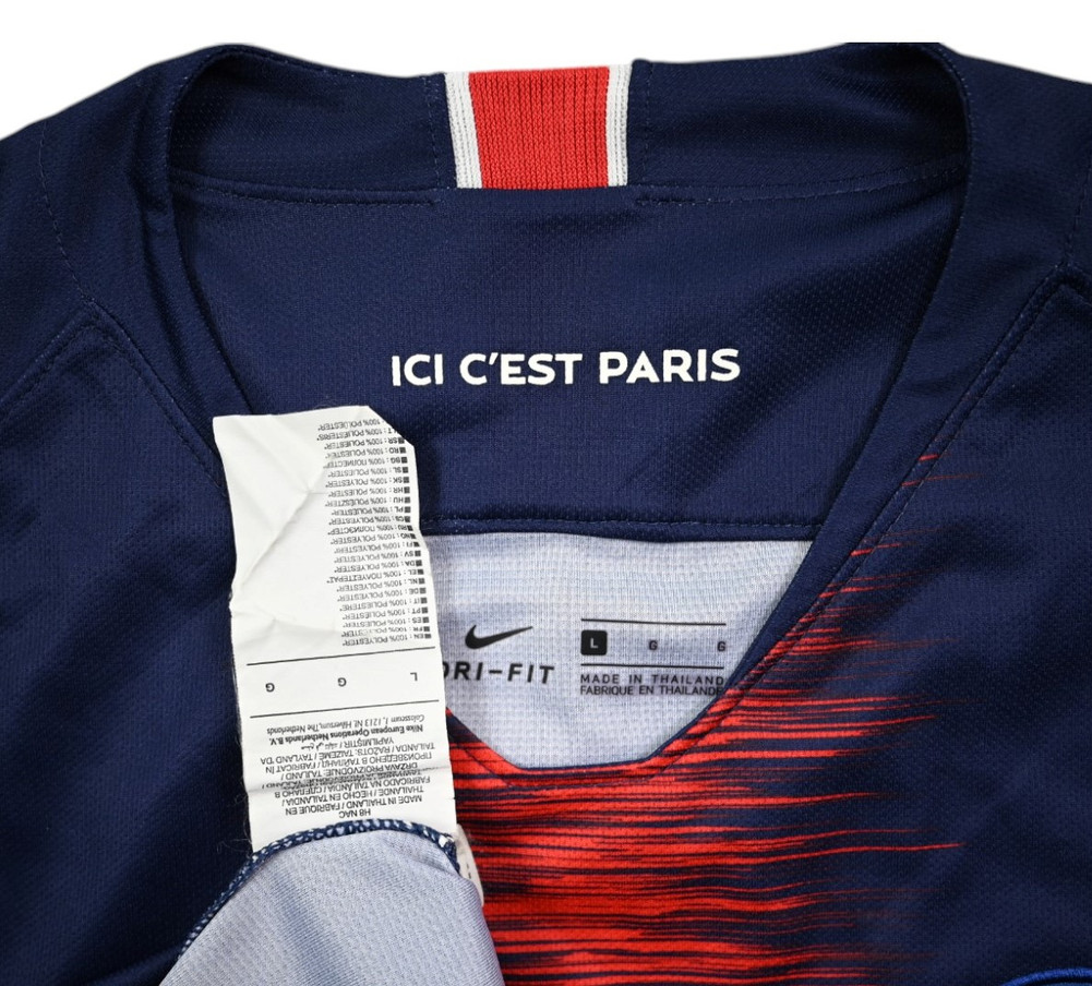 2018-19 PARIS SAINT-GERMAIN SHIRT L