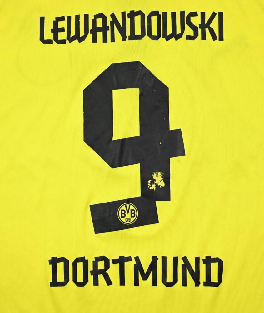 2012-13 BORUSSIA DORTMUND *LEWANDOWSKI* KOSZULKA XXL. BOYS/S