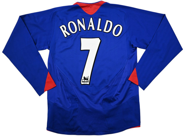 2005-06 MANCHESTER UNITED *RONALDO* LONGSLEEVE KOSZULKA S