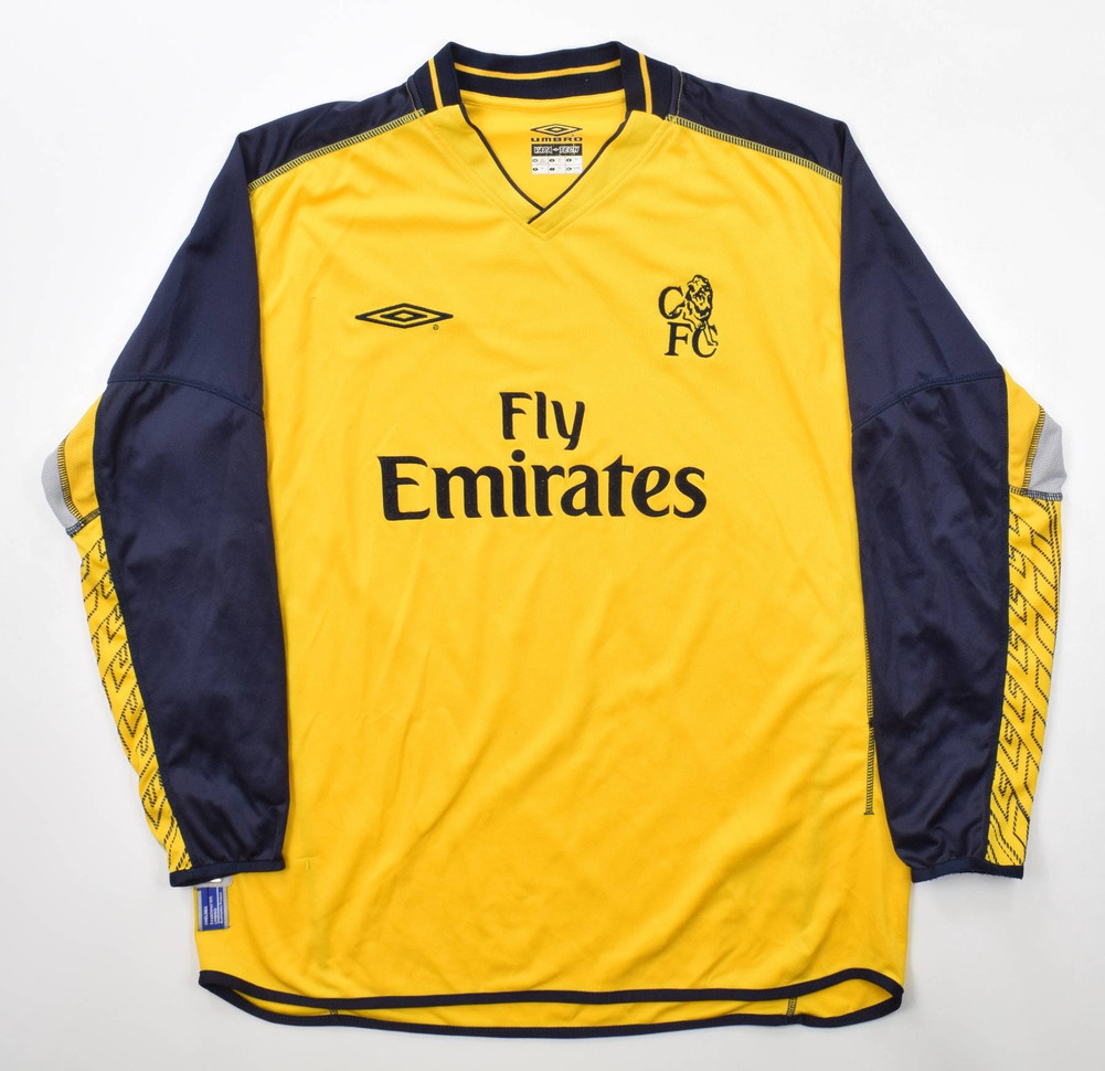2002-04 CHELSEA LONDON GK KOSZULKA XL