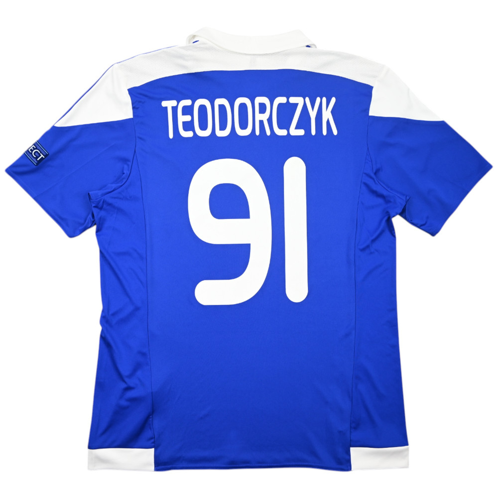 2015-17 DYNAMO KYIV *TEODORCZYK* MATCH ISSUE SHIRT L