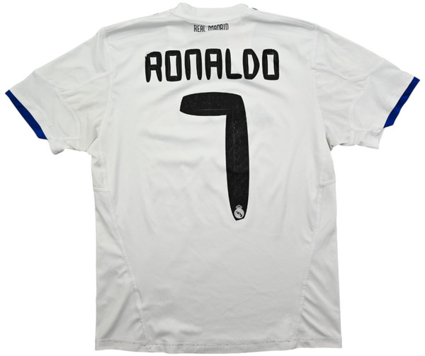 2010-11 REAL MADRID *RONALDO* SHIRT L. BOYS