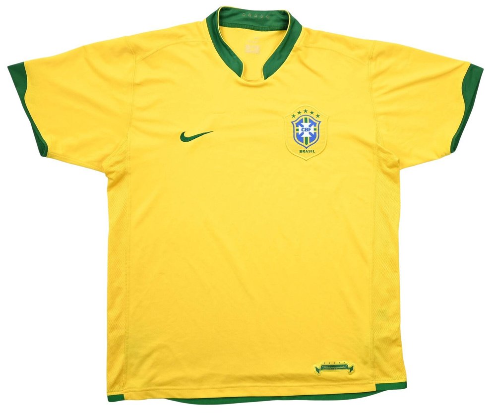 2006-08 BRAZIL SHIRT L