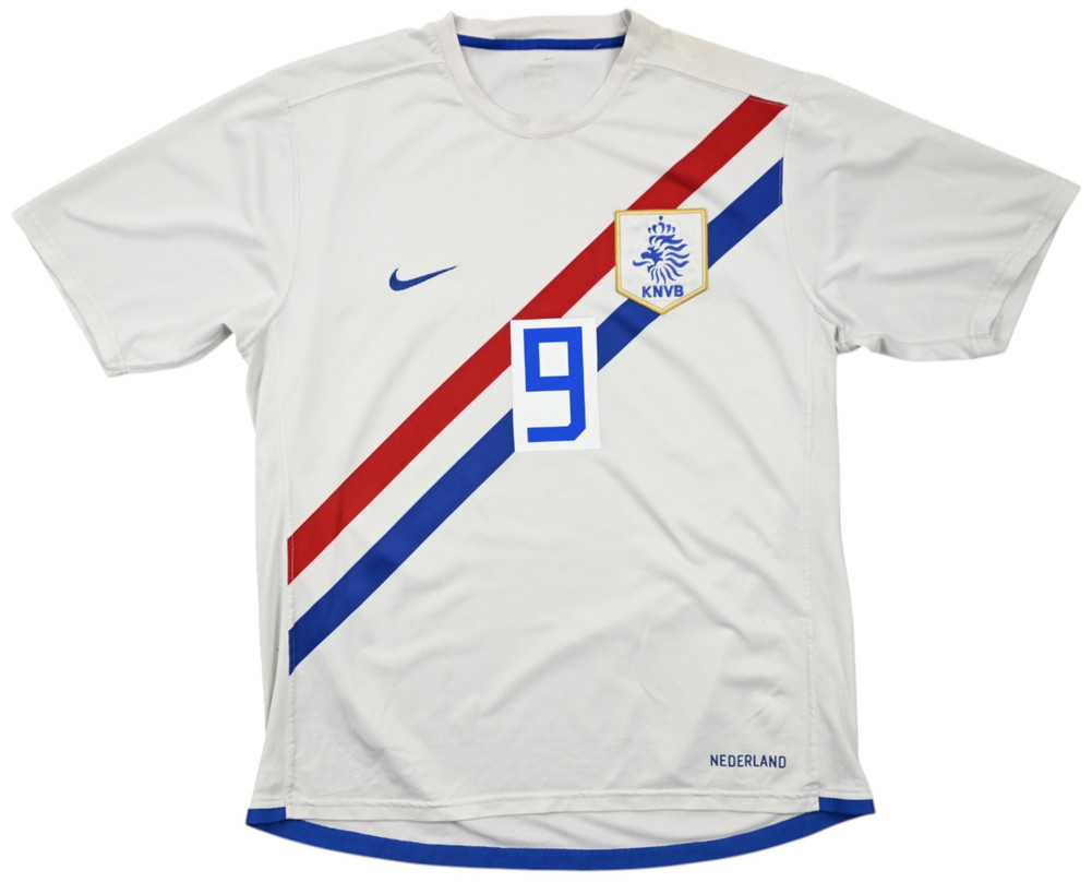 2006-08 NETHERLANDS V. NISTELROOY* SHIRT L