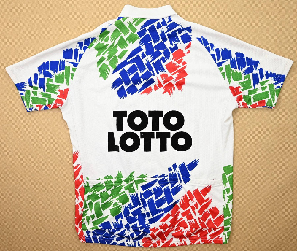 BIEMME TOTO LOTTO CYCLING SHIRT L