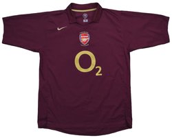 2005-06 ARSENAL LONDON SHIRT XL