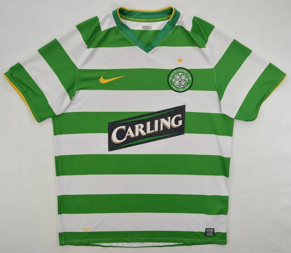 2008-10 CELTIC GLASGOW SHIRT M