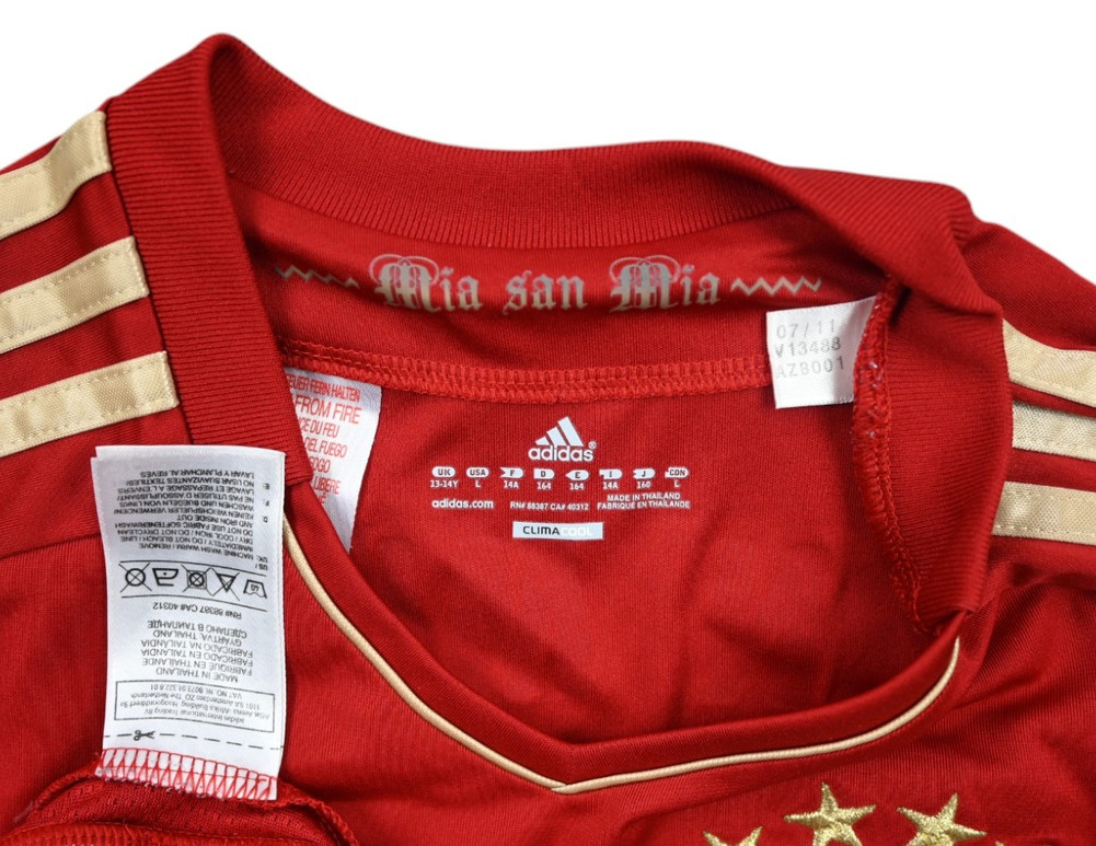 2011-13 BAYERN MUNCHEN *ROBBEN* SHIRT L. BOYS