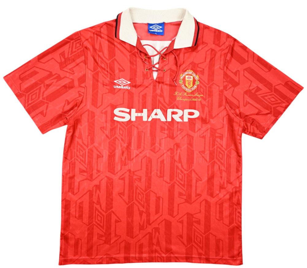 1992-94 MANCHESTER UNITED PLAYER ISSUE SHIRT XL