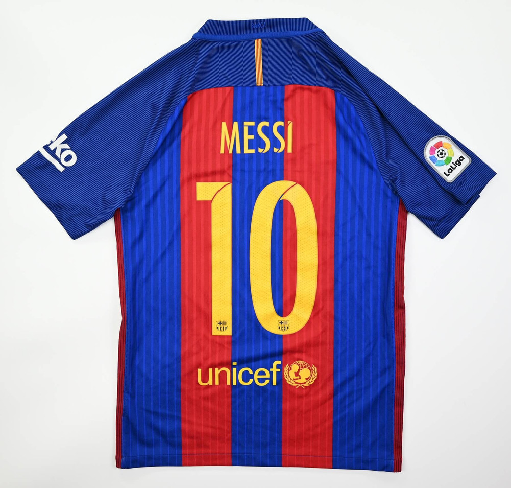 2016-17 FC BARCELONA *MESSI* SHIRT S