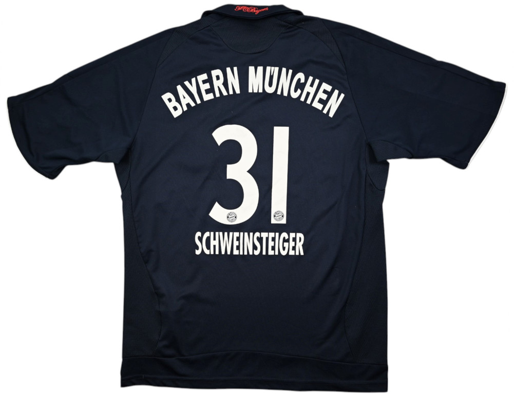 2008-09 BAYERN MUNCHEN *SCHWEINSTEIGER* SHIRT L. BOYS