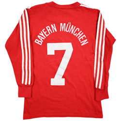 1984-86 BAYERN MUNCHEN #7 MADE IN WEST GERMANY LONGSLEEVE KOSZULKA S