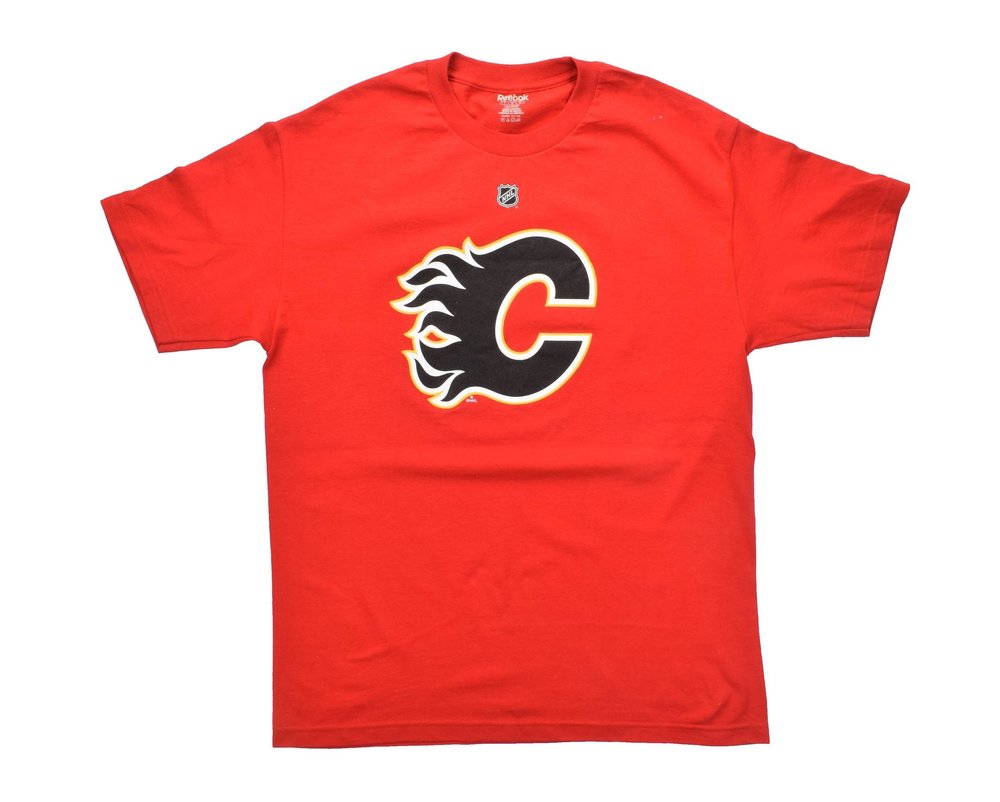 CALGARY FLAMES *RAYMOND* NHL SHIRT L