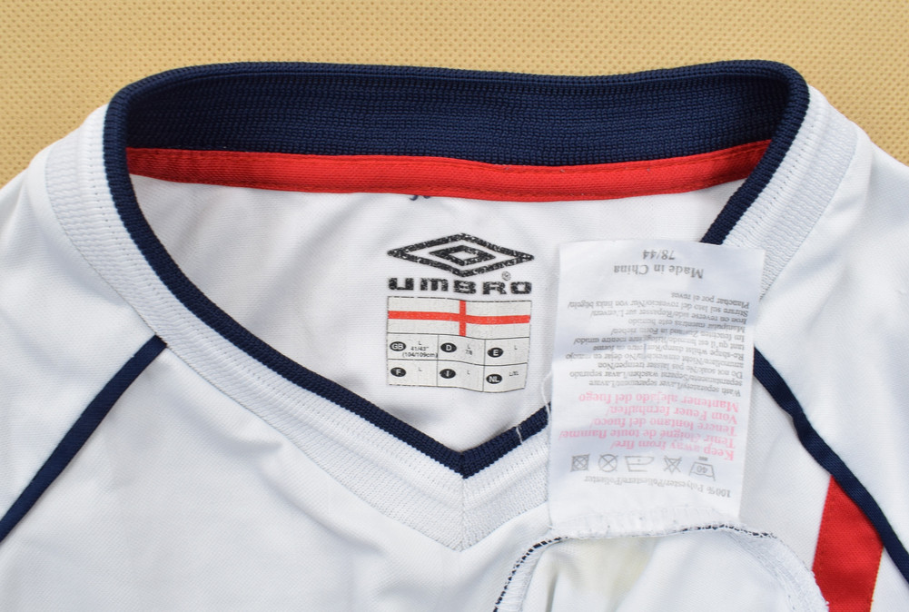 2001-03 ENGLAND SHIRT L