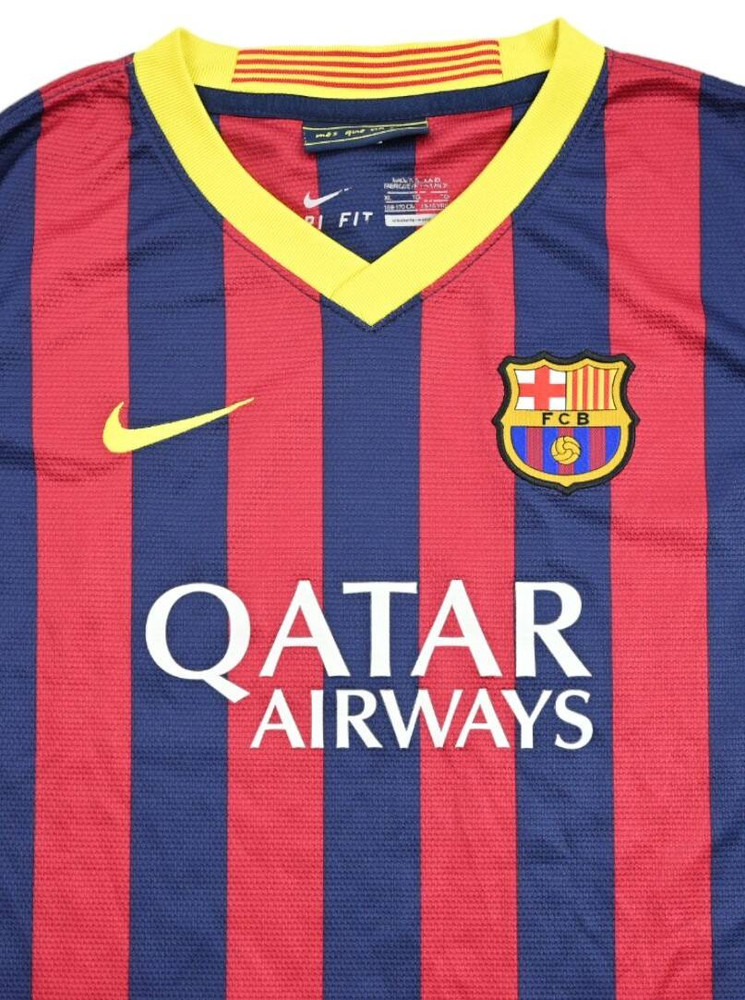 2013-14 FC BARCELONA SHIRT XL. BOYS