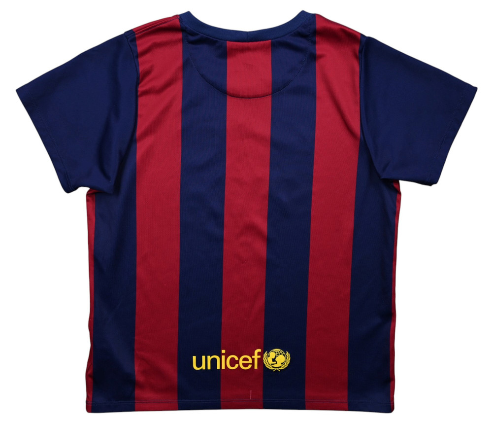 2014-15 BARCELONA SHIRT XS. BOYS