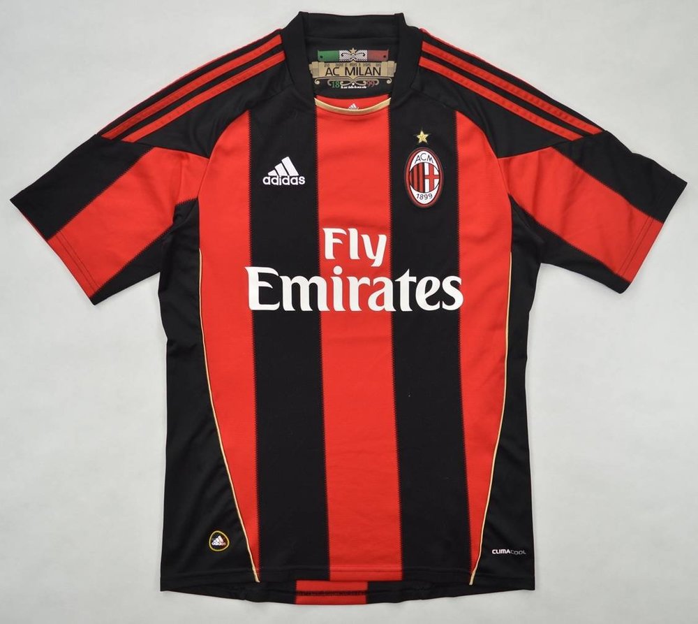 2010-11 AC MILAN SHIRT S