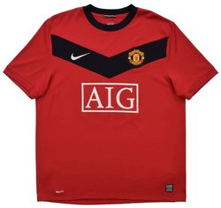 2009-10 MANCHESTER UNITED *CARRICK* SHIRT M