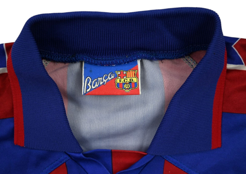 1995-97 BARCELONA *DE LA PENA* SHIRT L. BOYS