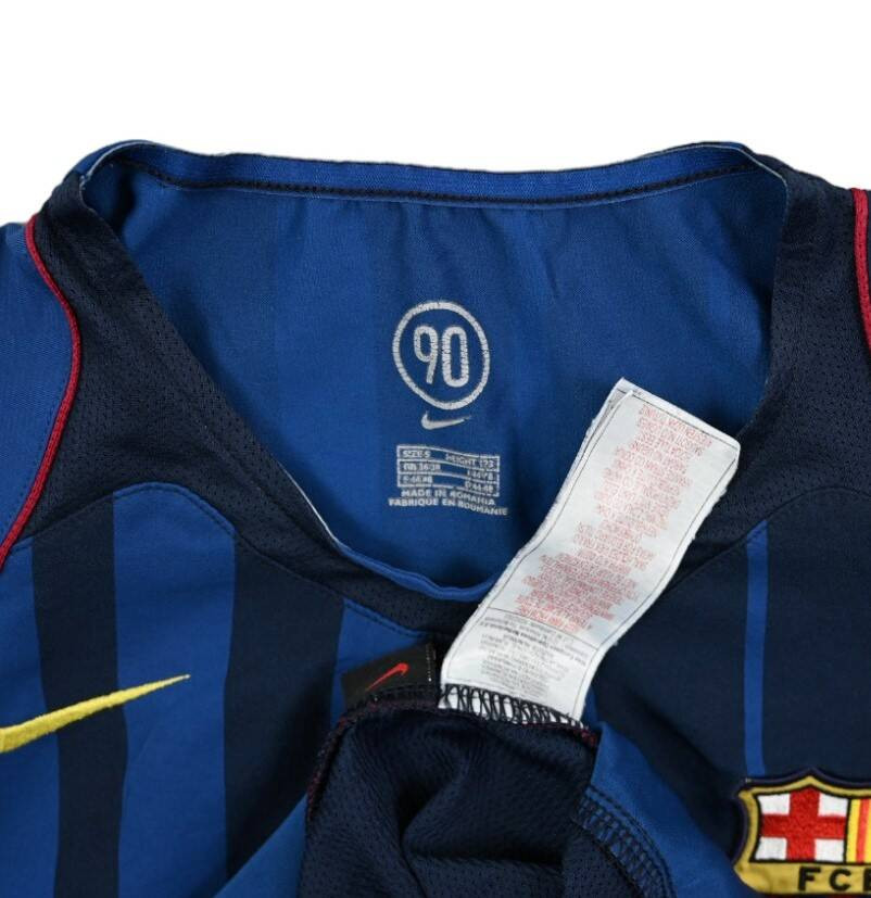 2004-05 FC BARCELONA SHIRT WOMENS S