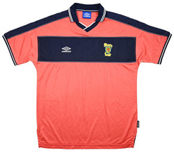 1999-00 SCOTLAND SHIRT XL