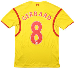2014-15 LIVERPOOL *GERRARD* SHIRT S