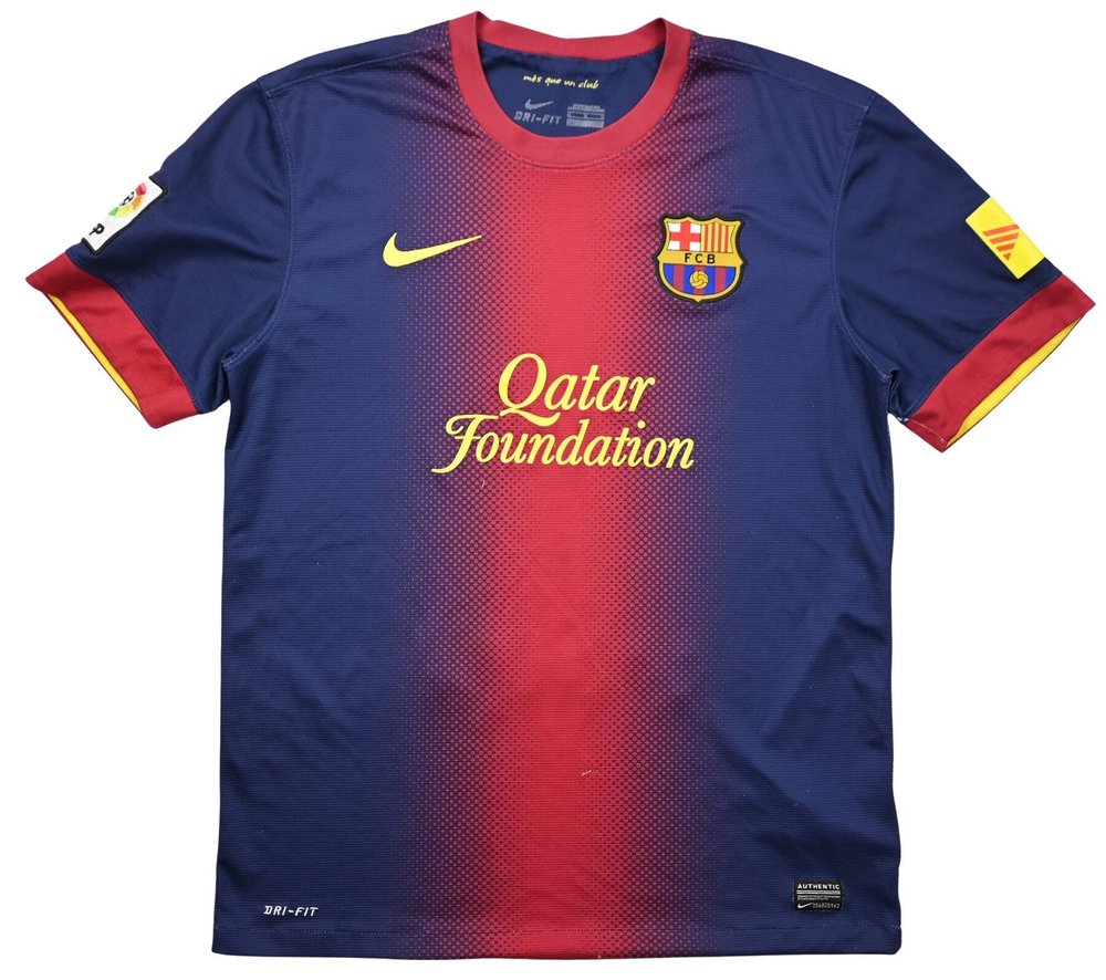 2012-13 FC BARCELONA SHIRT M