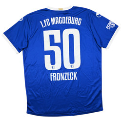 2018-19 FC MAGDEBURG *FRONZECK* KOSZULKA XL 